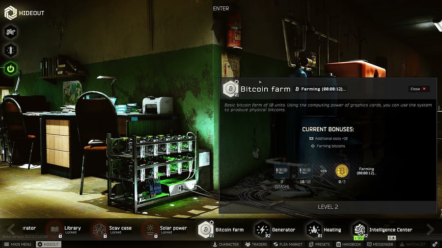 Escape From Tarkov Bitcoin Farming Guide - Player Assist | Game Guides & Walkthroughs