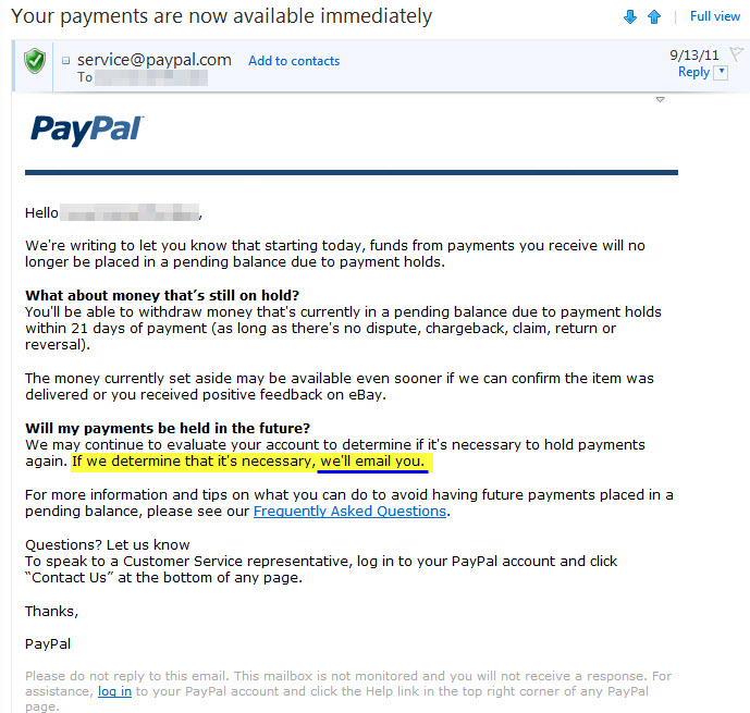 Why Your PayPal Money Is on Hold and How to Fix It