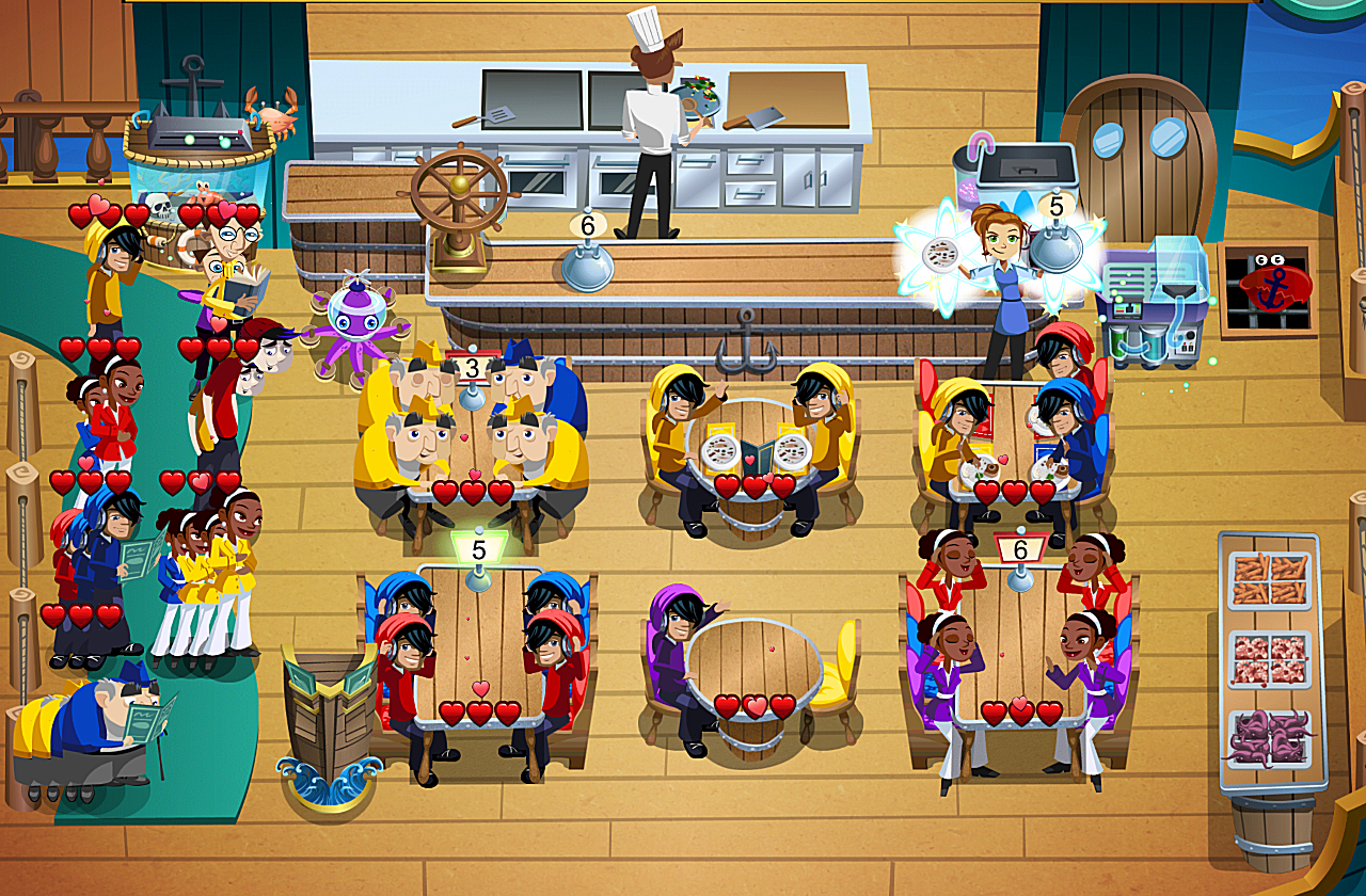 Diner Dash (MOD coins/cash/energy) v APK download for Android