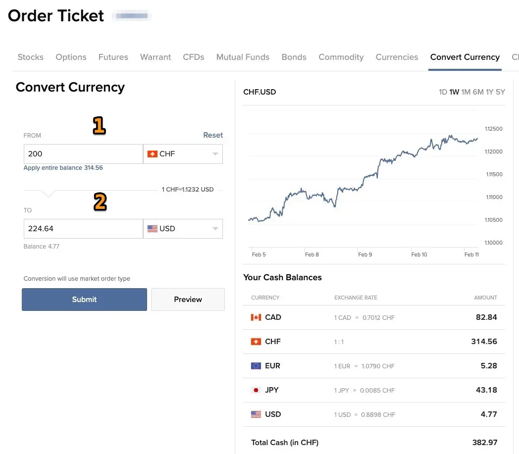 Currency Conversion | Interactive Brokers