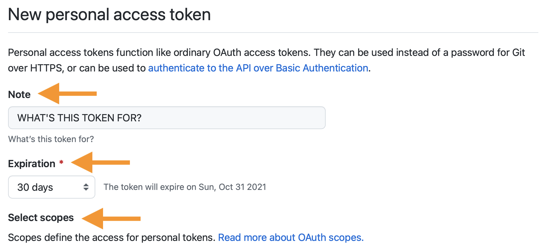 Managing your personal access tokens - GitHub Docs