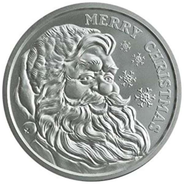 Merry Christmas Star-Shaped 1 oz Silver $1 Proof Coin Austr