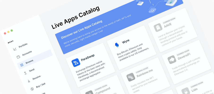 Ledger Wallet for Crypto Adds Catalog for Decentralized Apps- The Mac Observer