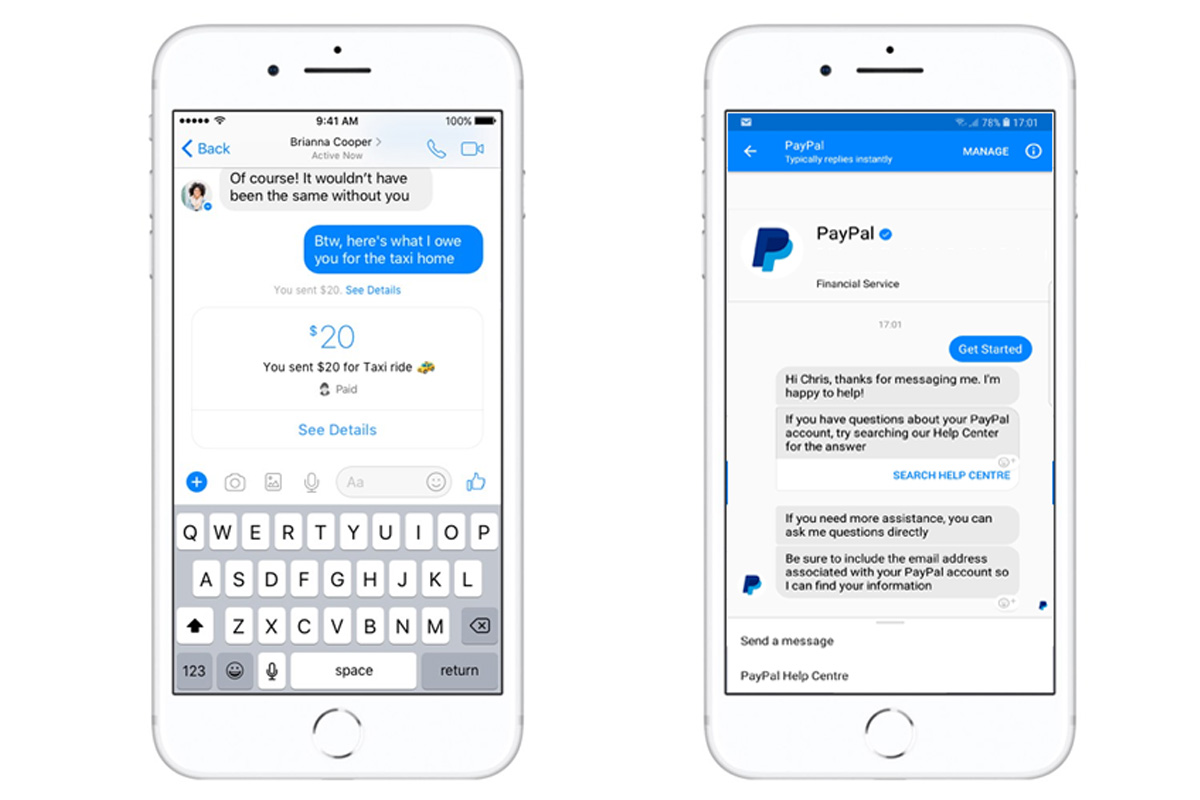 Using PayPal with Facebook messenger - PayPal Community