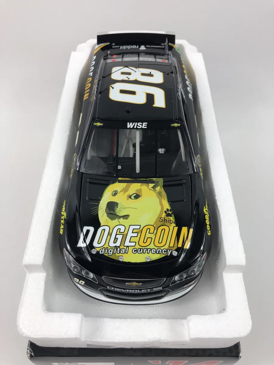 Josh Wise #98 Dogecoin 1/64 Diecast – DARRIL S DIECAST COLLECTIBLES