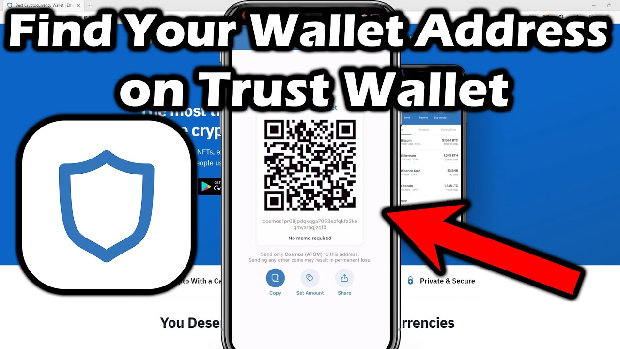 How to find your wallet address in Trust Wallet