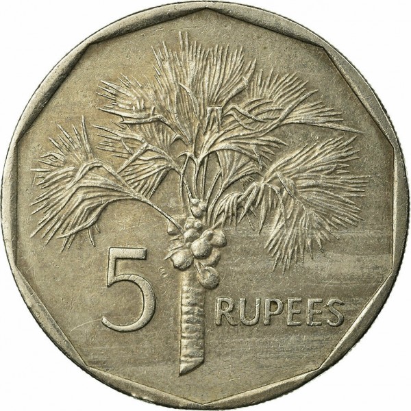 5 RUPEES PLUS COIN - BidCurios