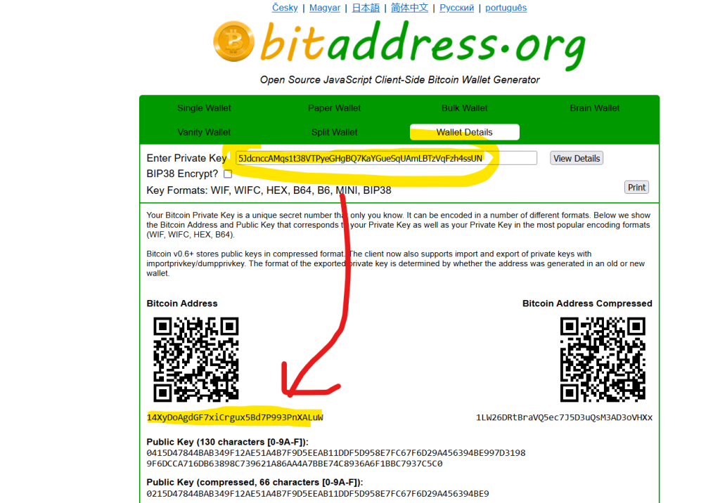 Bitcoin Address and PrivateKey Generator With Python and Check Balance_python_Mangs-Python