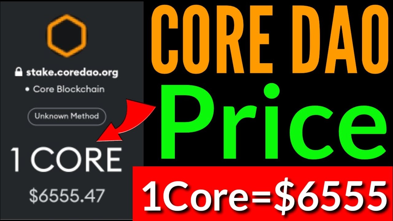 Core price today, CORE to USD live price, marketcap and chart | CoinMarketCap