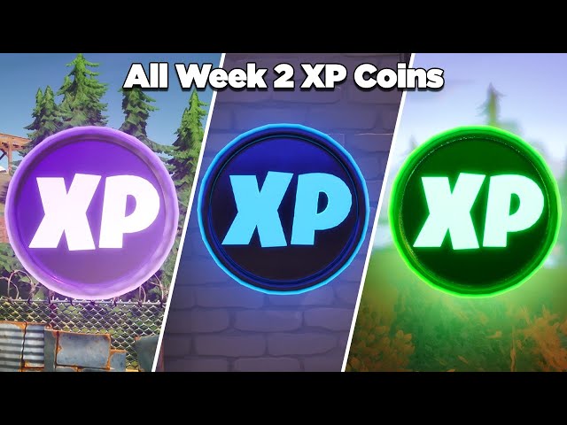 Fortnite Season 4 XP Coins Locations - Maps for All Weeks! - Pro Game Guides