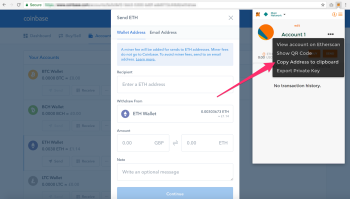 How to Send Crypto from Coinbase to Metamask | HedgewithCrypto