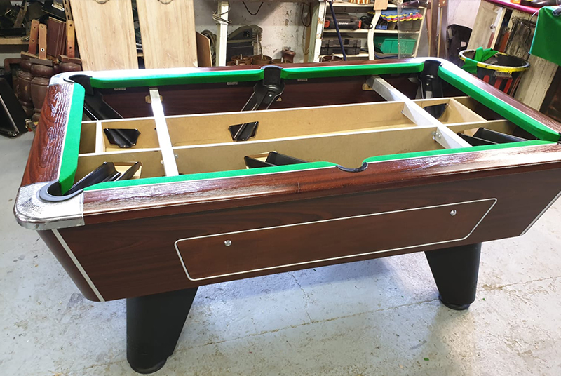 Pool Table Repair & Refinishing - Des Moines Pool Table Movers