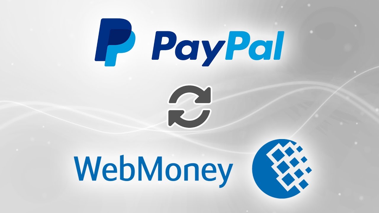 Sold webmoney to paypal