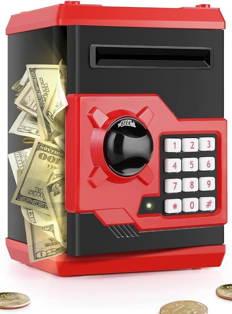 Digital Coin Sorter-Motorized Electronic Piggy Bank - Online Vending Machine Sales & Service, Inc.