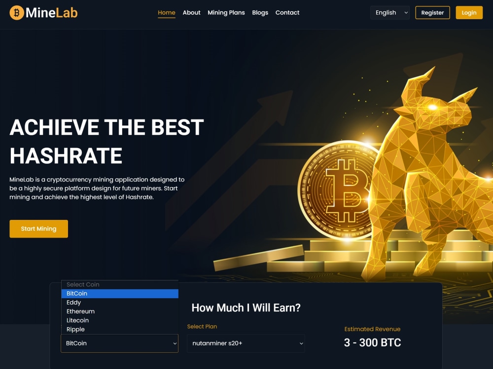 Miner - Earn real Bitcoins with Youhodler's Cloud Miner