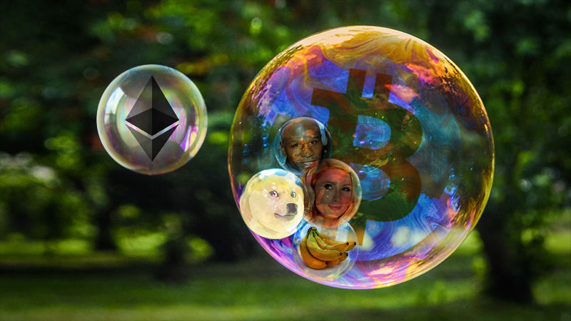 What did Silicon Valley’s crypto bubble create?