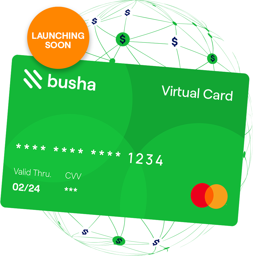 Virtual Crypto Card | Busha