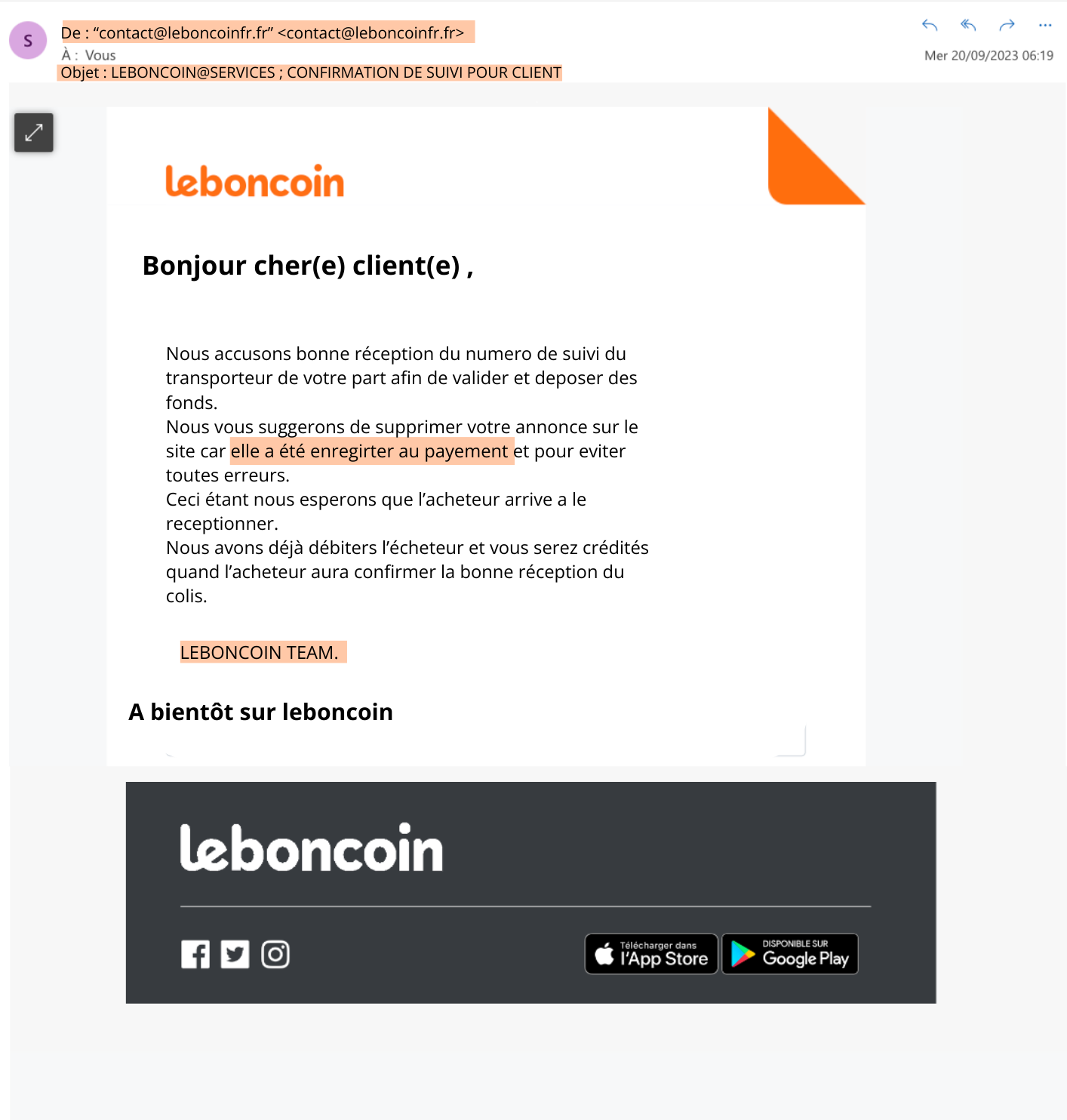 Be careful with Leboncoin - The Complete France Post Bag - Complete France Forum