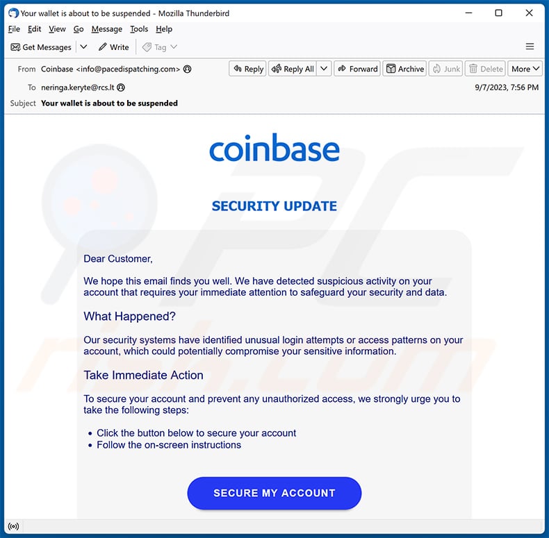 Coinbase Users Face Ongoing Phishing Attacks