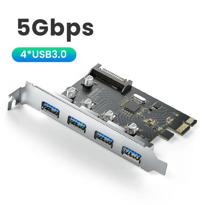 USB 2-Port (Ext) PCIe Host Card