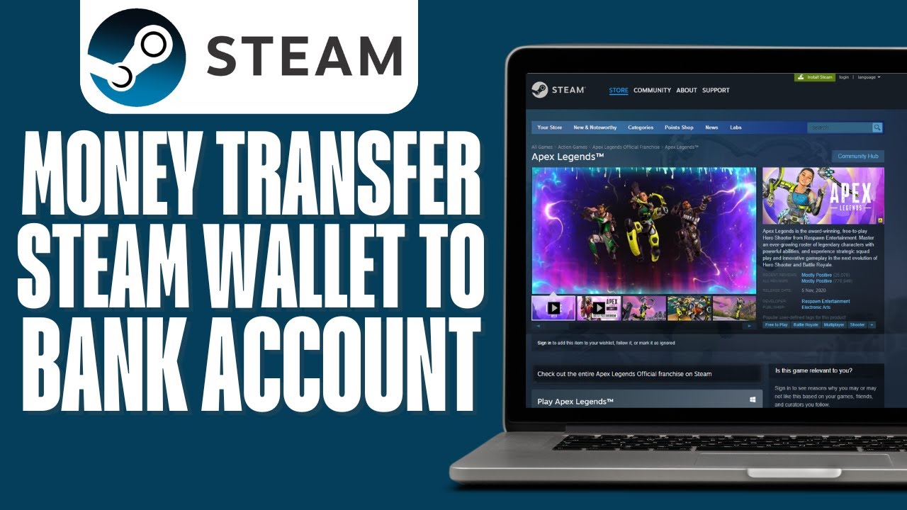 How to Transfer Steam Wallet Money to PayPal, Bank or Cash