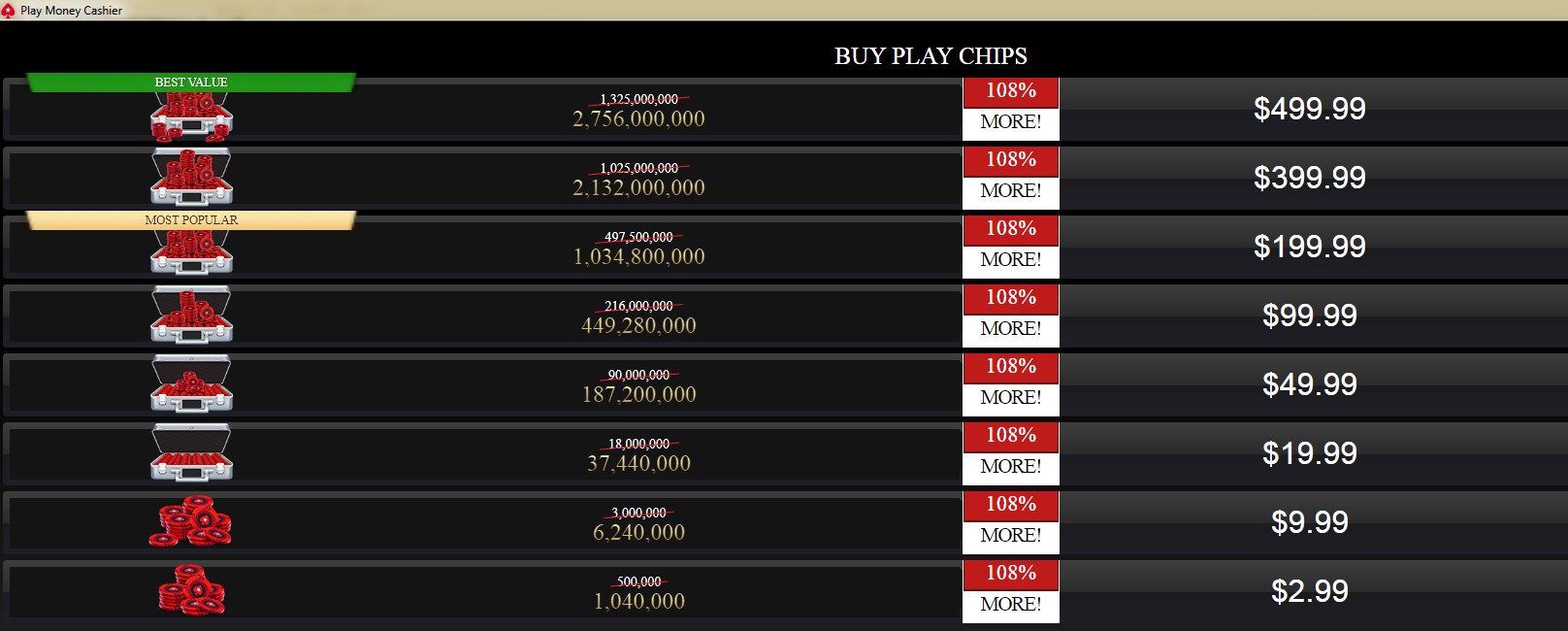 ecobt.ru - Buy or Sell PokerStars Play Money Chips and Buy Real Money