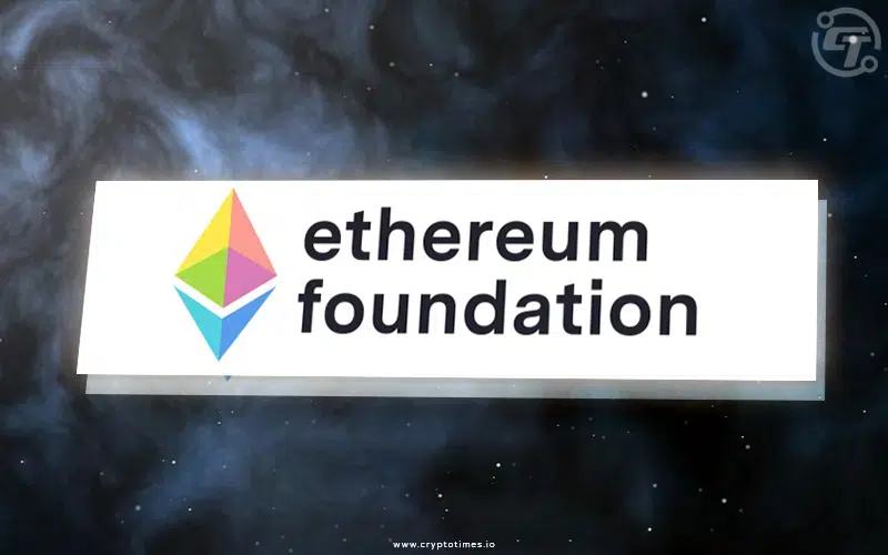 Ethereum Foundation Shifts Millions in ETH Before 6% Price Decline