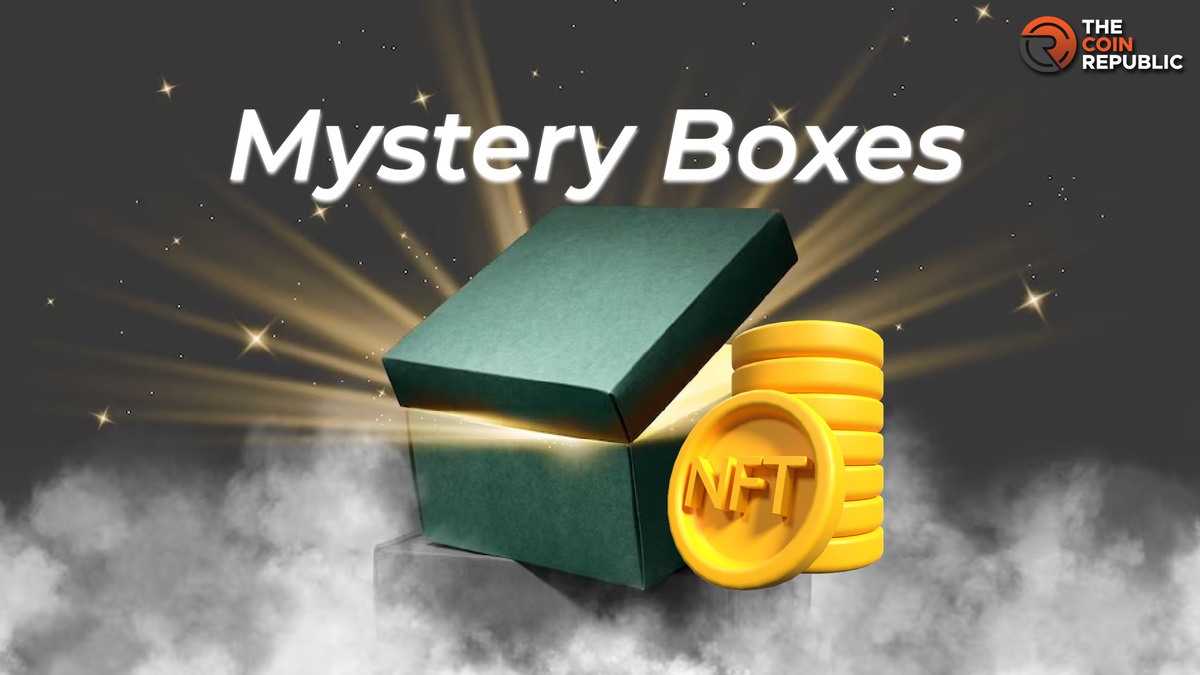 Premium PSD | 3d rendering of nft coin gift box