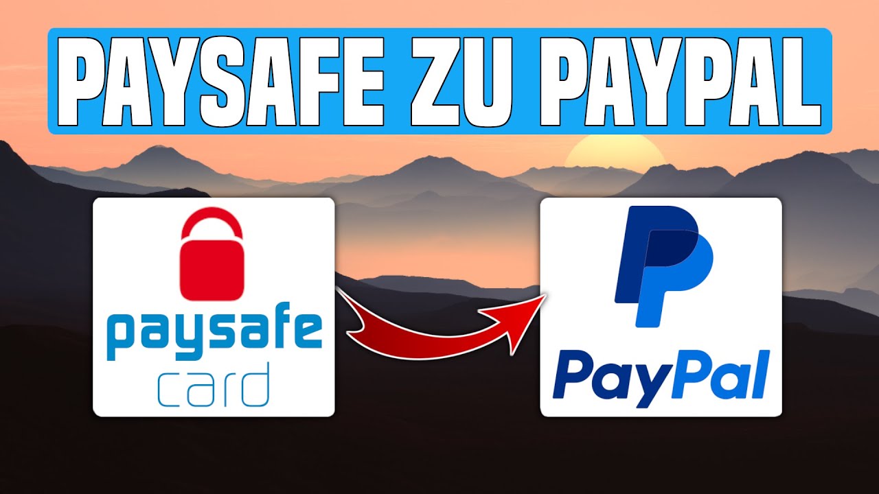 Paysafecard to PayPal