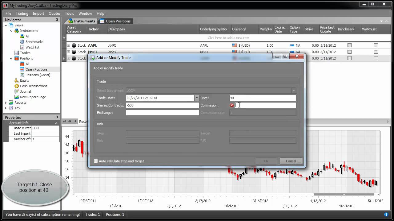 Video tutorials - Trading Journal Software