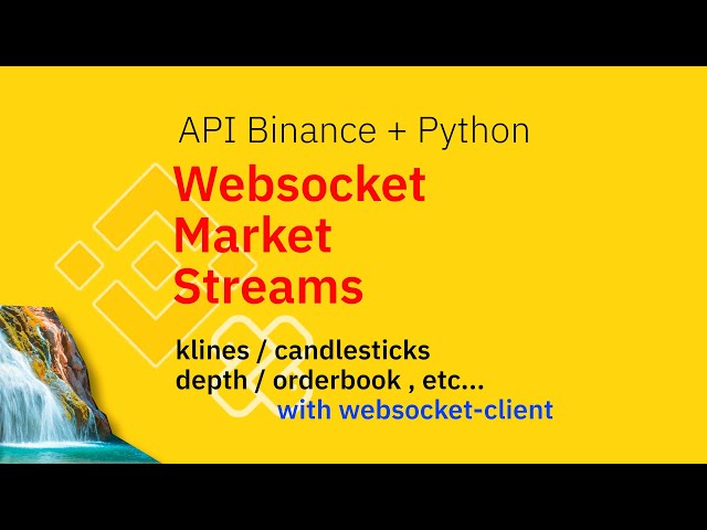 Binance Websocket, Order Book, and Candlestick Data (Python Scripts)