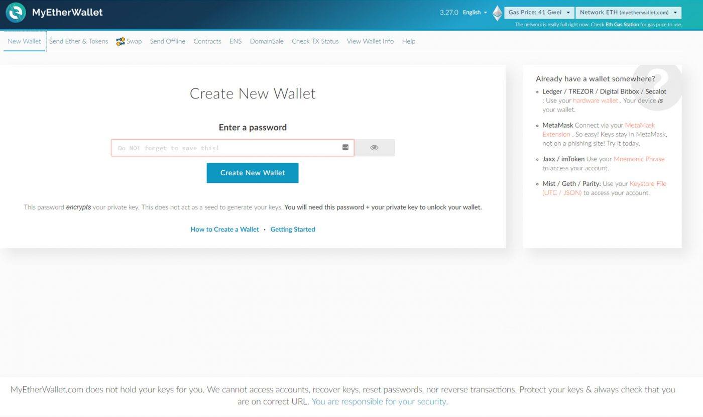 MEWwallet by MyEtherWallet