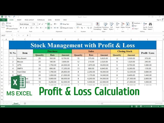 Stock Calculator (Profit Calculator) - Calculator Academy