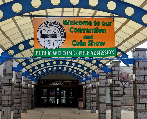 Michigan State Numismatic Society Convention & Coin Show  Warren, MI