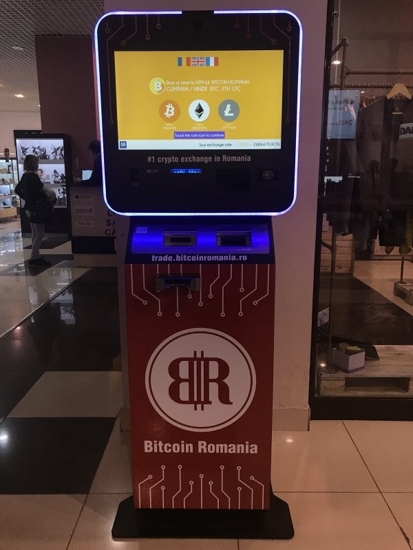 Romania has six times more Bitcoin ATMs than China. WORLD MAP - Business Review