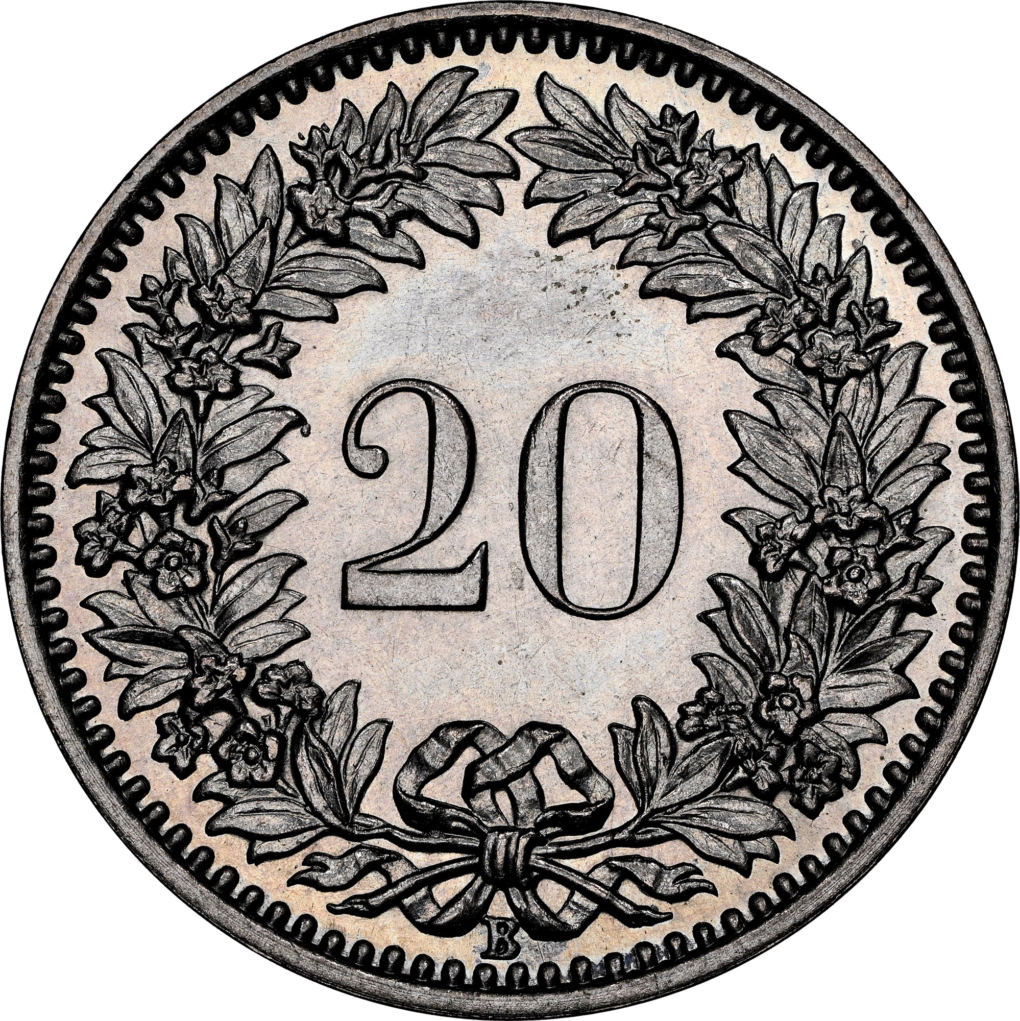 20 RAPPEN Switzerland Coin (Confoederatio Helvetica) £ - PicClick UK