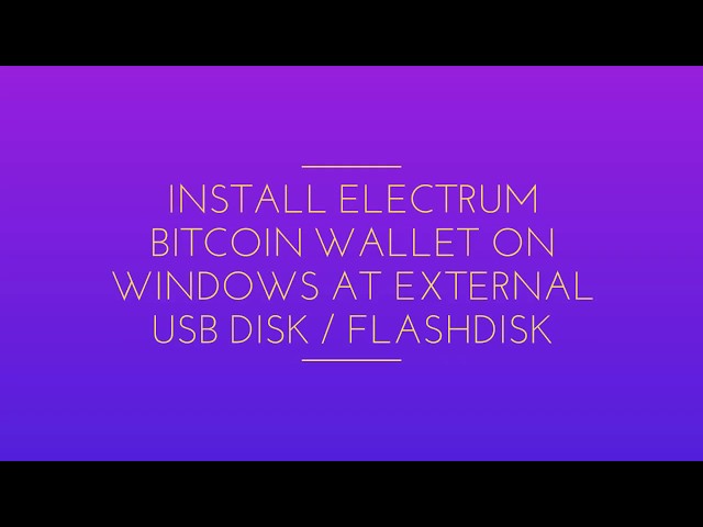 [lubuntu] Installing Electrum Wallet