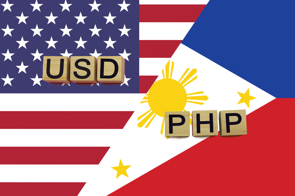 Convert USD to PHP ( United States Dollar to Philippine Peso)