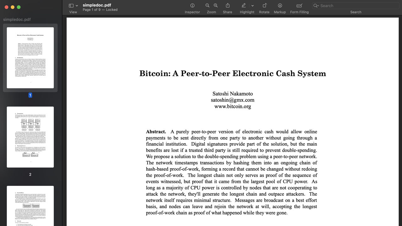 How to find the Bitcoin white paper hidden on your Mac | Fortune Crypto