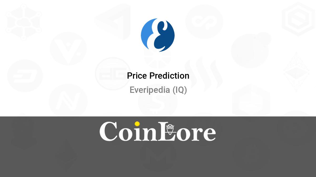 IQ price today, IQ to USD live price, marketcap and chart | CoinMarketCap