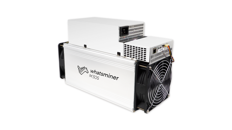 Microbt Whatsminer M30S 90Th Bitcon Crypto Asic Miner