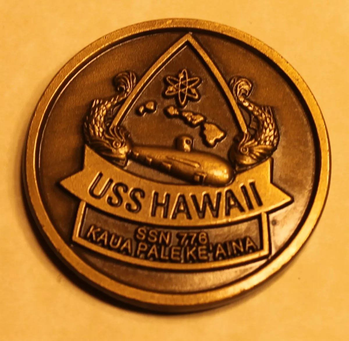 NEW USS Arizona Memorial Pearl Harbor Challenge Coin | Stephen Franks