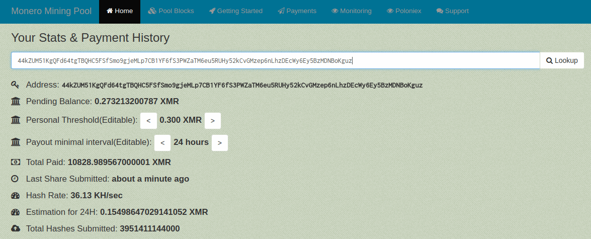 Monero Mining Pool (Solo) - Coinfoundry