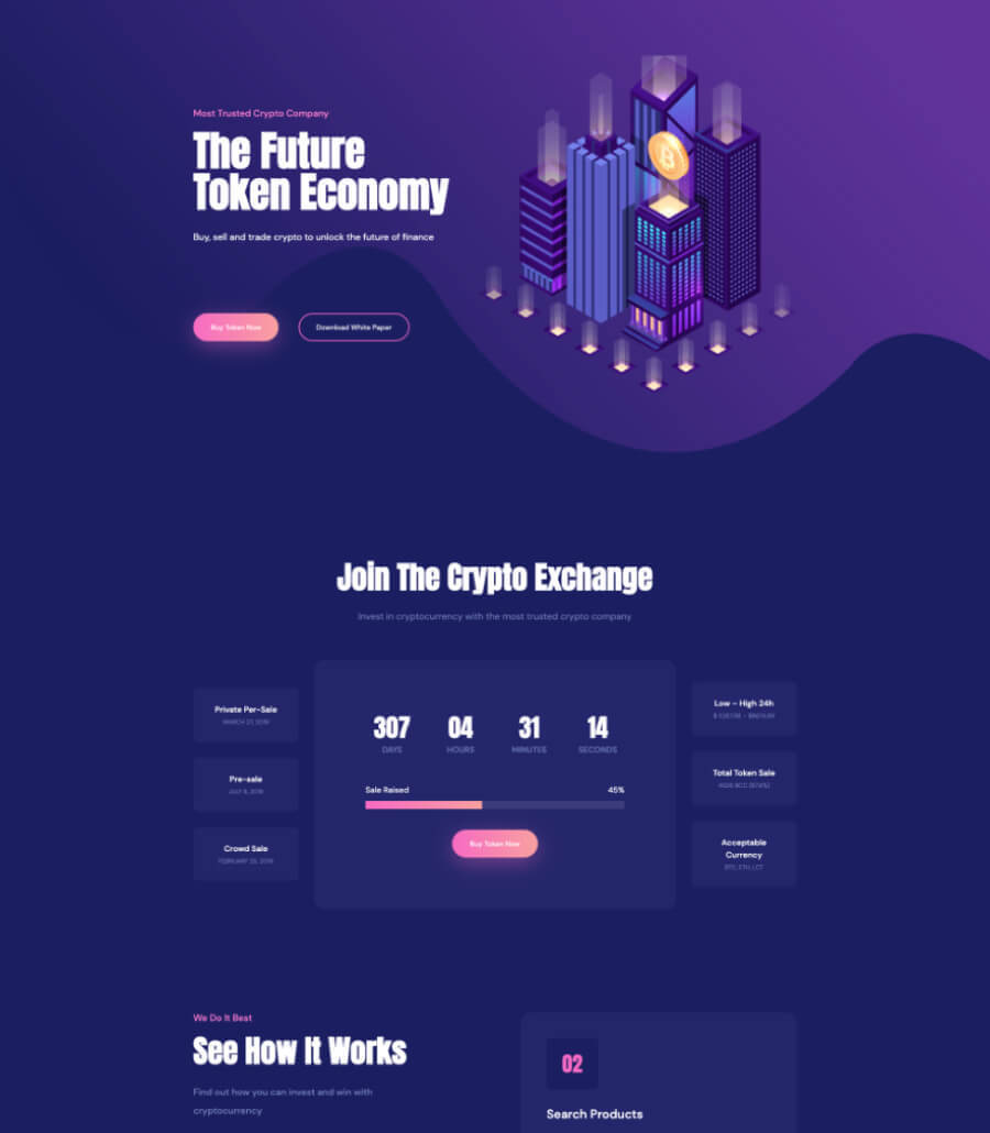 6 Best Crypto Landing Page Examples | Marketing Examples