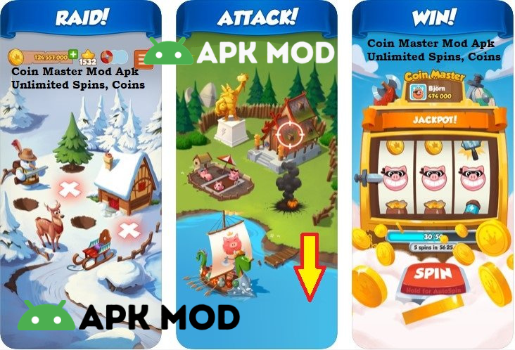 Coin Master MOD APK v (Unlimited Coins,Spins) - Jojoy