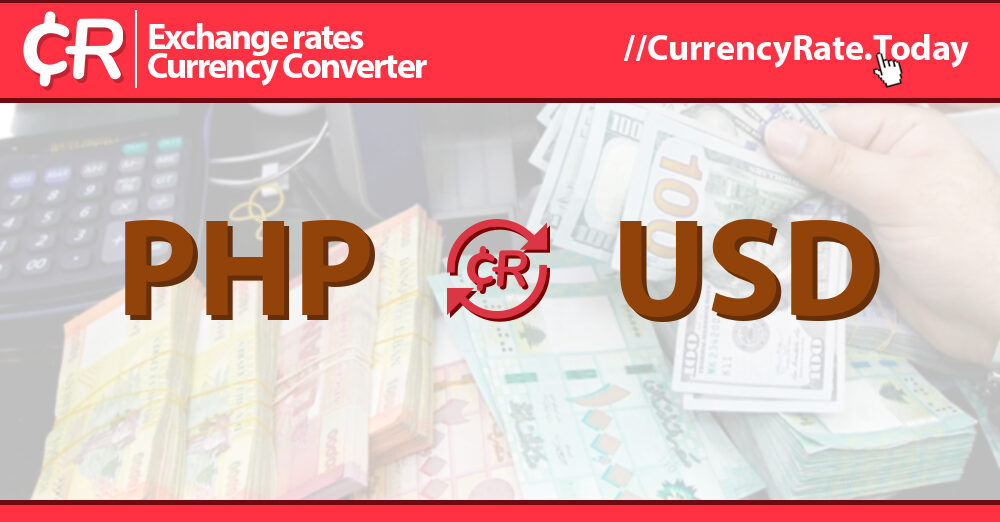 Convert USD to PHP - US Dollar to Philippine Peso Exchange Rate | CoinCodex