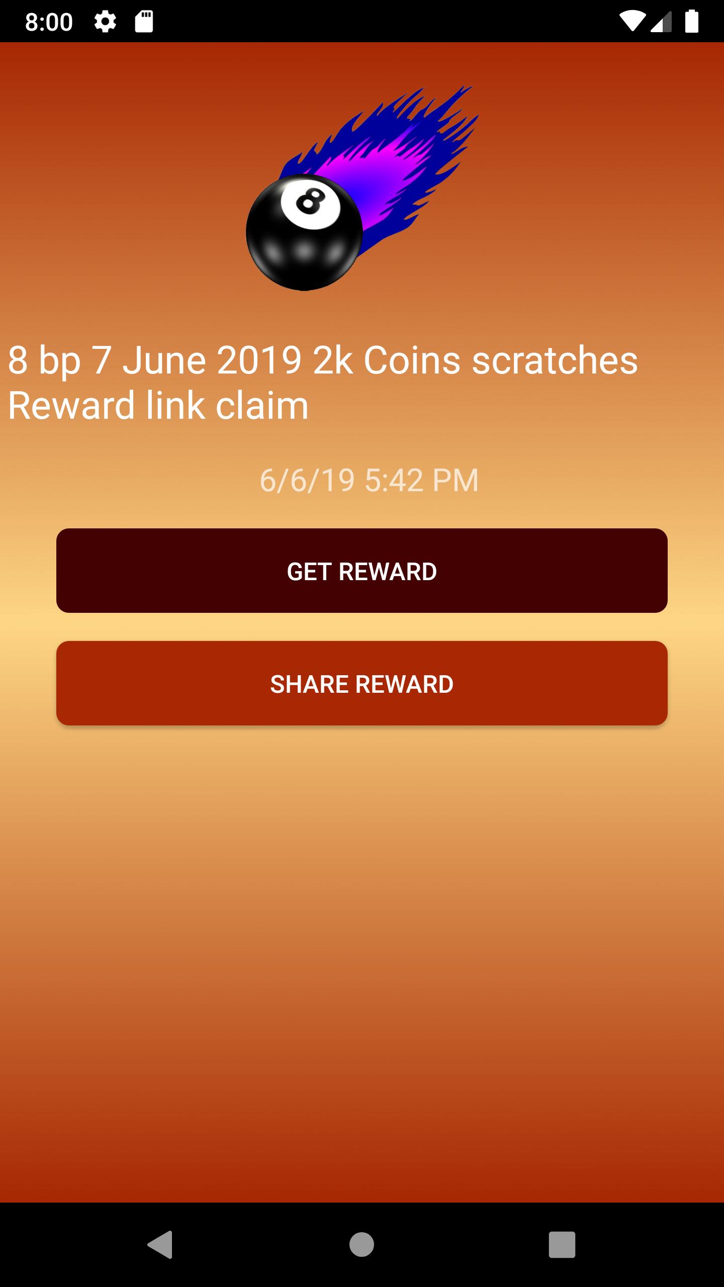 Free Coin, Cue And Cash Today | 8 Ball Pool Reward Link - Free Coin, Cue And Cash