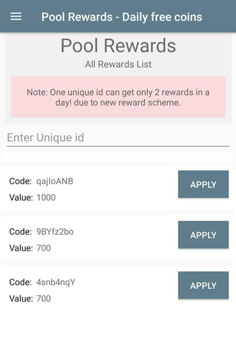 Pool Rewards - Daily Free Coins for PC Windows or MAC for Free