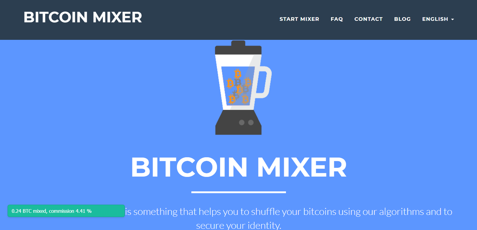 Dogecoin mixer. Cryptocurrency tumbler