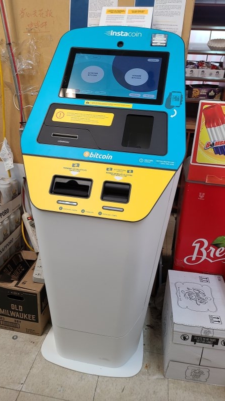 Bitcoin ATMs in Laval / North Shore - Instacoin